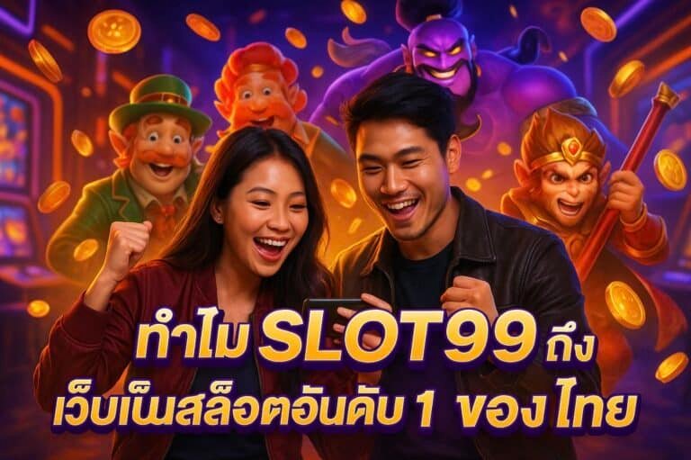 ทำไม SLOT99 ถึงเป็นเว็บสล็อตอันดับ 1 ของไทย