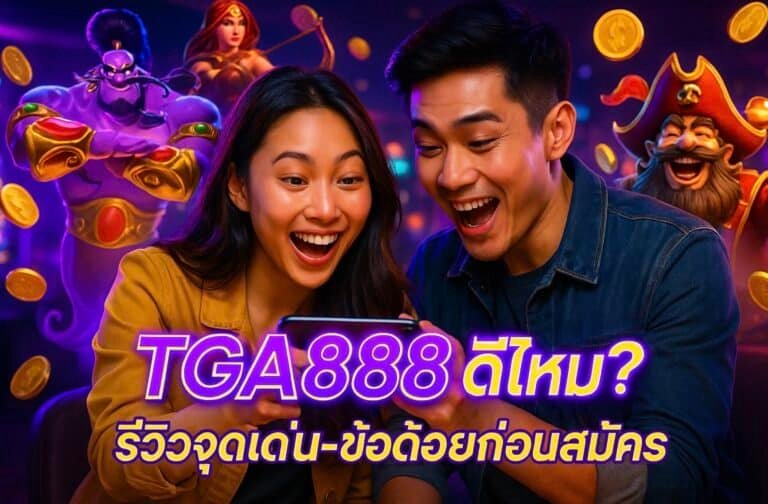 TGA888 ดีไหม รีวิวจุดเด่น ข้อด้อยก่อนสมัคร