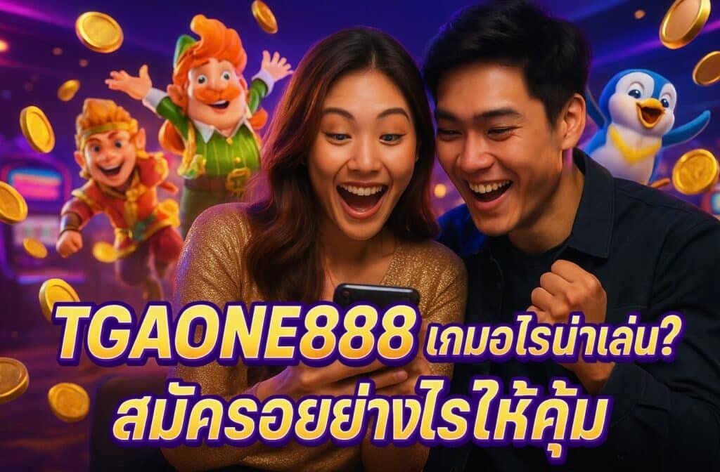 TGAONE888 เกมอะไรน่าเล่น สมัครอย่างไรให้คุ้ม