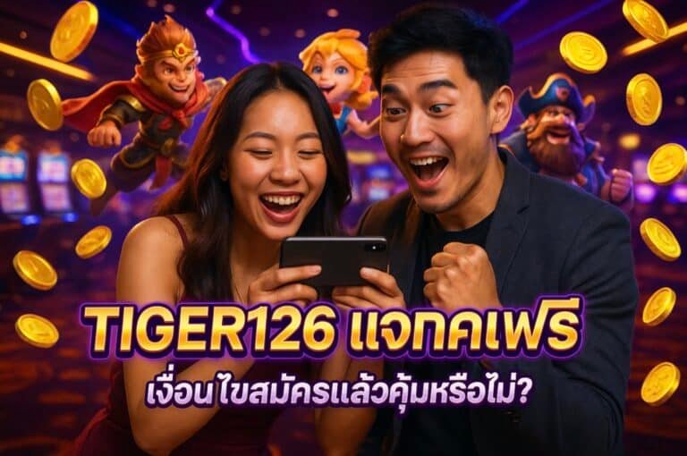 TIGER126 แจกเครดิตฟรี เงื่อนไขสมัครแล้วคุ้มหรือไม่